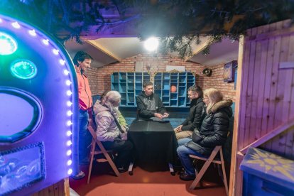 Actuaciones en el pueblo navideño de la Plaza Mayor y en el Palacio de Castilfalé.