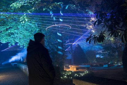 inauguración de la iluminación navideña del Huerto de Calixto y Melibea