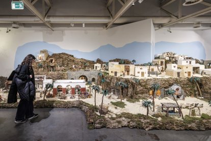 Vista de una de las parte del Belén Monumental de Fundación Círculo.