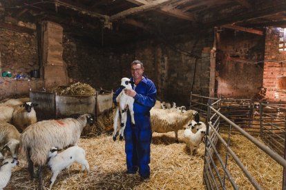 Marca de calidad IGP Lechazo de Castilla y León, en Cubillo de Ojeda