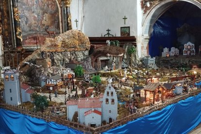 Estampa general del belén histórico monumental.