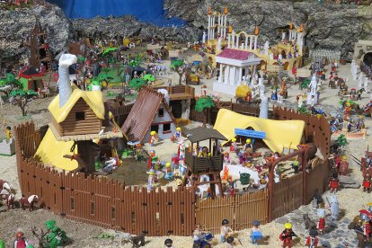 El universo de Astérix y Obélix es el protagonista de este año del belén de Playmobil.