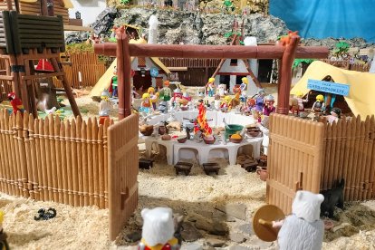 La aldea gala abre sus puertas a los visitantes de la iglesia de San Román.