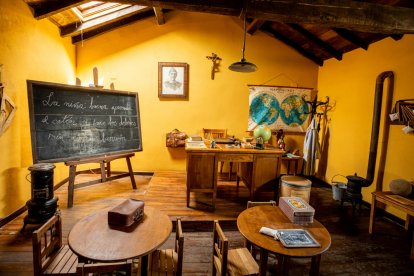 El museo rural palentino que late contra el olvido. El Museo Etnográfico 'La Calceta' en Santa Olaja de la Vega.