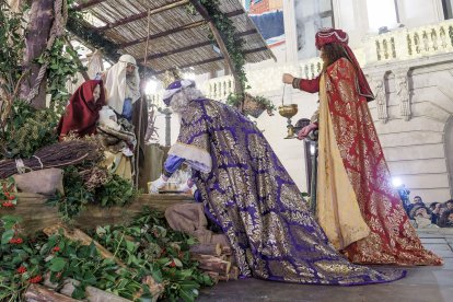Cabalgata de los Reyes Magos en Burgos 2026.