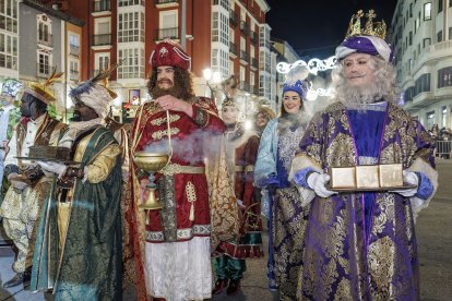 Cabalgata de los Reyes Magos en Burgos 2026.