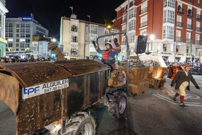 Cabalgata de los Reyes Magos en Burgos 2026.
