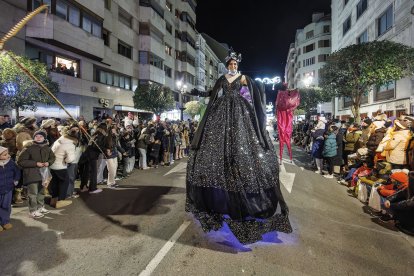 Cabalgata de los Reyes Magos en Burgos 2026.