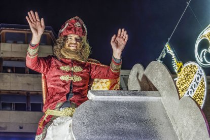 Cabalgata de los Reyes Magos en Burgos 2026.