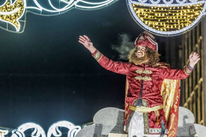 Cabalgata de los Reyes Magos en Burgos 2026.