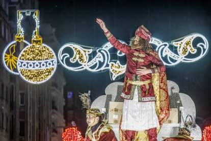 Cabalgata de los Reyes Magos en Burgos 2026.