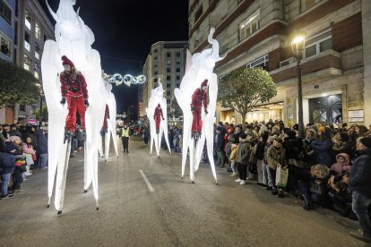 Cabalgata de los Reyes Magos en Burgos 2026.