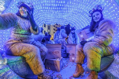 Cabalgata de los Reyes Magos en Burgos 2026.