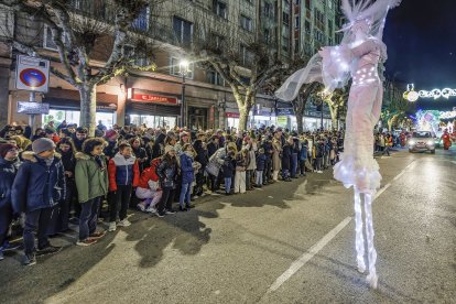 Cabalgata de los Reyes Magos en Burgos 2026.