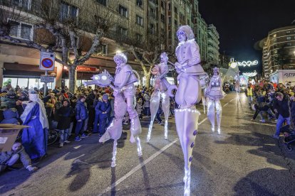 Cabalgata de los Reyes Magos en Burgos 2026.