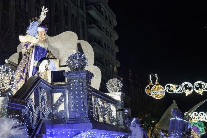 Cabalgata de los Reyes Magos en Burgos 2026.