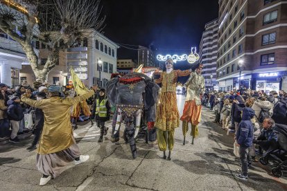 Cabalgata de los Reyes Magos en Burgos 2026.