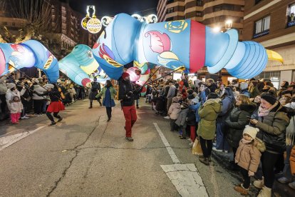 Cabalgata de los Reyes Magos en Burgos 2026.