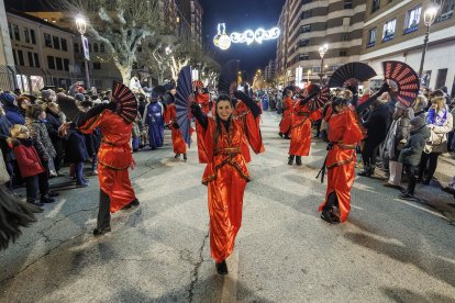 Cabalgata de los Reyes Magos en Burgos 2026.