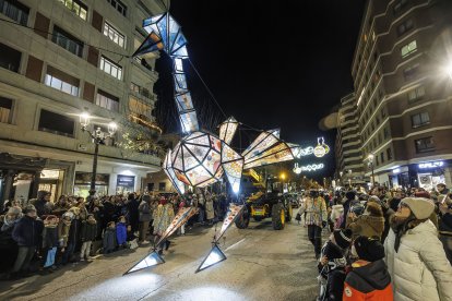 Cabalgata de los Reyes Magos en Burgos 2026.