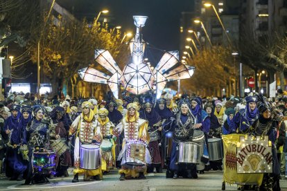 Cabalgata de los Reyes Magos en Burgos 2026.