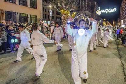 Cabalgata de los Reyes Magos en Burgos 2026.