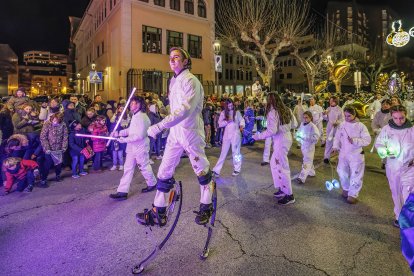Cabalgata de los Reyes Magos en Burgos 2026.