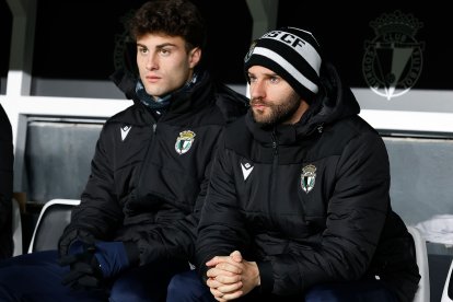 Imagen del partido entre el Burgos CF y el Eibar.