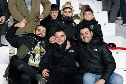Imagen del partido entre el Burgos CF y el Eibar.