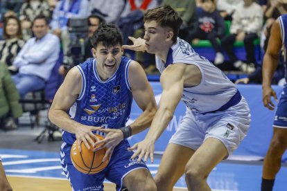 Imagen del partido entre el Recoletas Salud San Pablo Burgos y el Joventut.