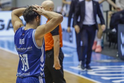 Imagen del partido entre el Recoletas Salud San Pablo Burgos y el Joventut.