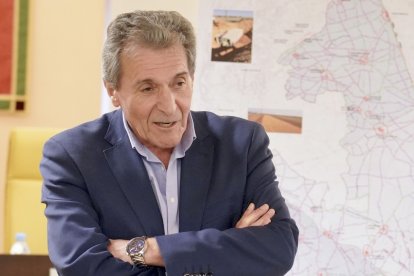 La consejera de Agricultura, Ganadería y Desarrollo Rural, María González Corral, presenta el resultado final del proceso de concentración parcelaria de la zona de Los Oteros.