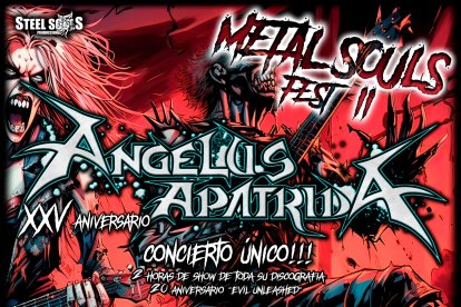 Angelus Apatrida, cabezas de cartel del Metal Souls Fest.