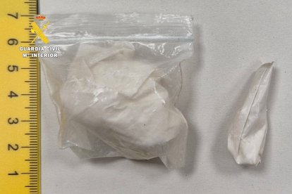 El detenido también portaba cocaína.