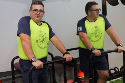 El presidente de la Asociación En Ruta por las Enfermedades Raras de Palencia, Fernando Alejandro Román