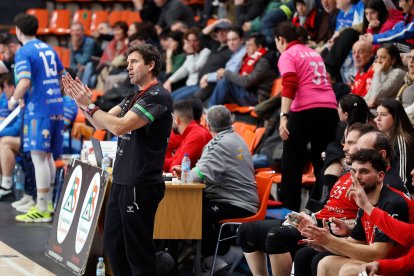 Imagen del partido entre el UBU San Pablo Burgos 2031 y el Contazara Zaragoza.