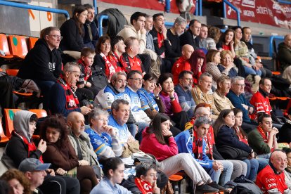Imagen del partido entre el UBU San Pablo Burgos 2031 y el Contazara Zaragoza.