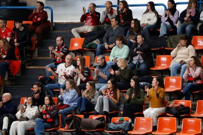 Imagen del partido entre el UBU San Pablo Burgos 2031 y el Contazara Zaragoza.