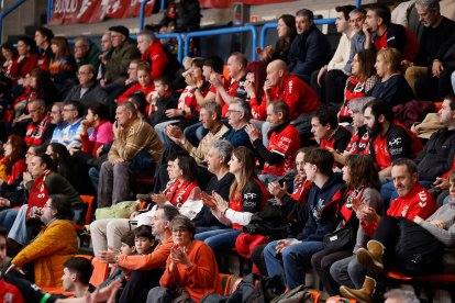 Imagen del partido entre el UBU San Pablo Burgos 2031 y el Contazara Zaragoza.