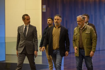 El presidente de Vox, Santiago Abascal, presenta a los candidatos de la formación a las elecciones autonómicas del 15 de marzo de 2026