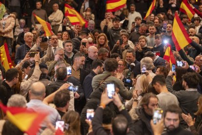 El presidente de Vox, Santiago Abascal, presenta a los candidatos de la formación a las elecciones autonómicas del 15 de marzo de 2026