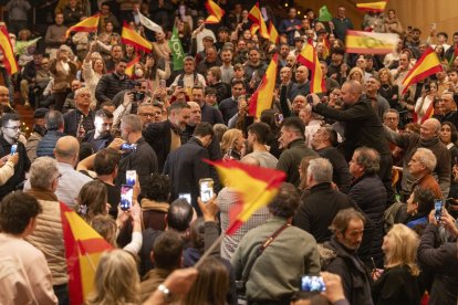 El presidente de Vox, Santiago Abascal, presenta a los candidatos de la formación a las elecciones autonómicas del 15 de marzo de 2026