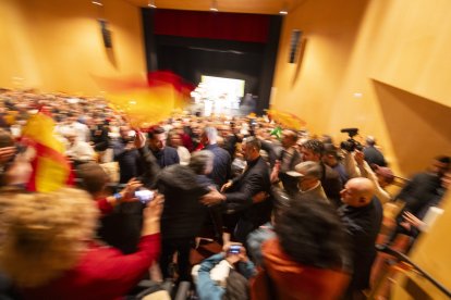 El presidente de Vox, Santiago Abascal, presenta a los candidatos de la formación a las elecciones autonómicas del 15 de marzo de 2026