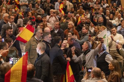 El presidente de Vox, Santiago Abascal, presenta a los candidatos de la formación a las elecciones autonómicas del 15 de marzo de 2026