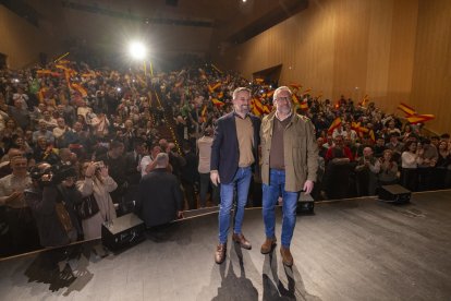 El presidente de Vox, Santiago Abascal, presenta a los candidatos de la formación a las elecciones autonómicas del 15 de marzo de 2026