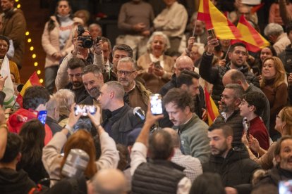 El presidente de Vox, Santiago Abascal, presenta a los candidatos de la formación a las elecciones autonómicas del 15 de marzo de 2026