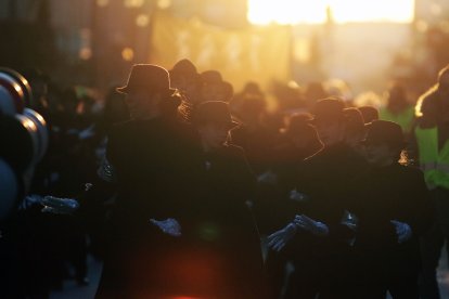 Cabalgata de Carnaval en la capital leonesa