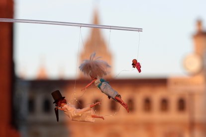 Cabalgata de Carnaval en la capital leonesa