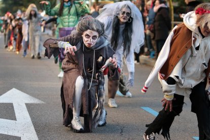 Cabalgata de Carnaval en la capital leonesa