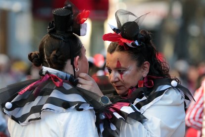 Cabalgata de Carnaval en la capital leonesa